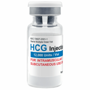 HCG 5,000iu individual kit w/ 10ml Bacteriostatic water $80